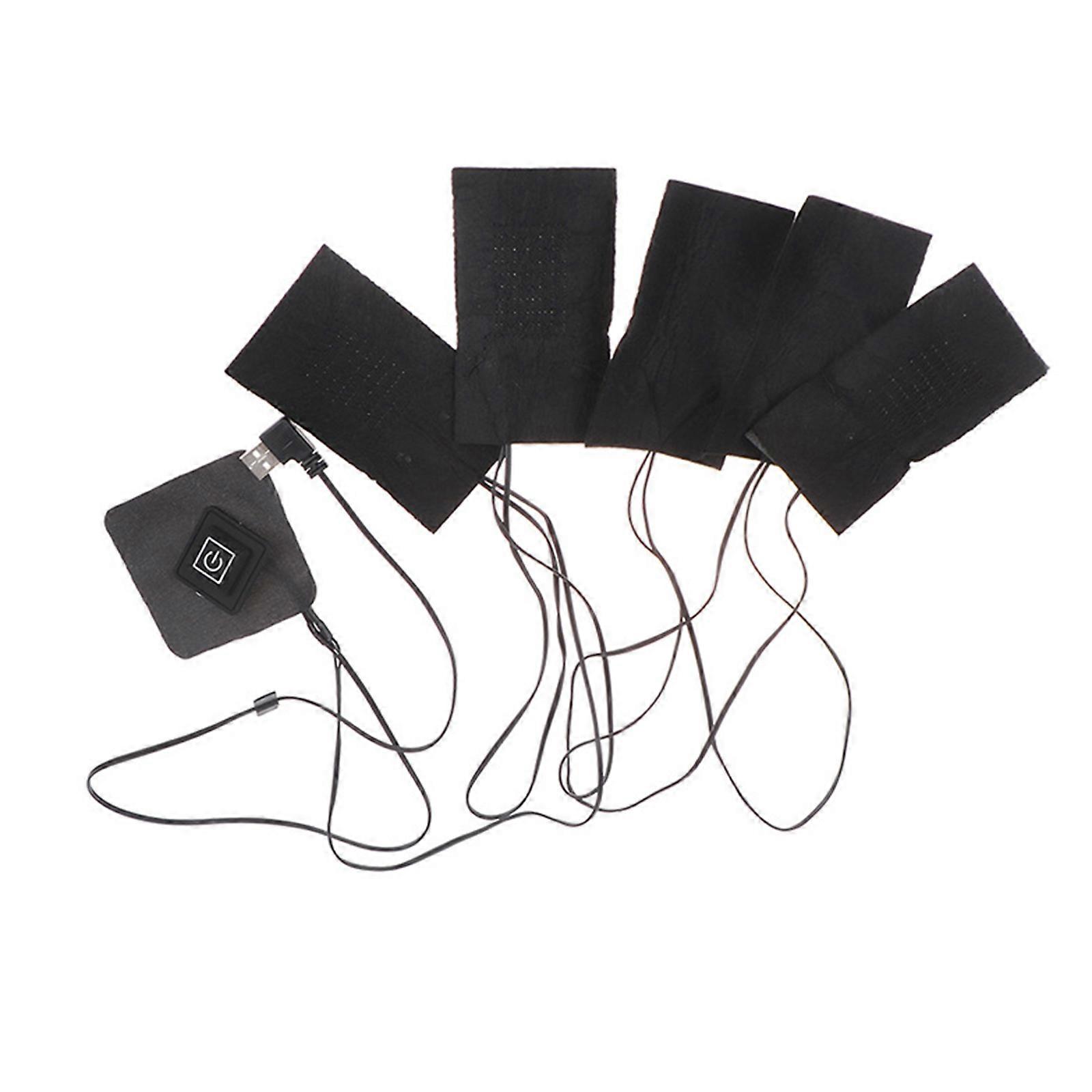 Electric Heating Pad Usb Clothes Heater With 3 Adjustable Temperatures 1 to 5/ 1 to 8 Fiber Heater Pads