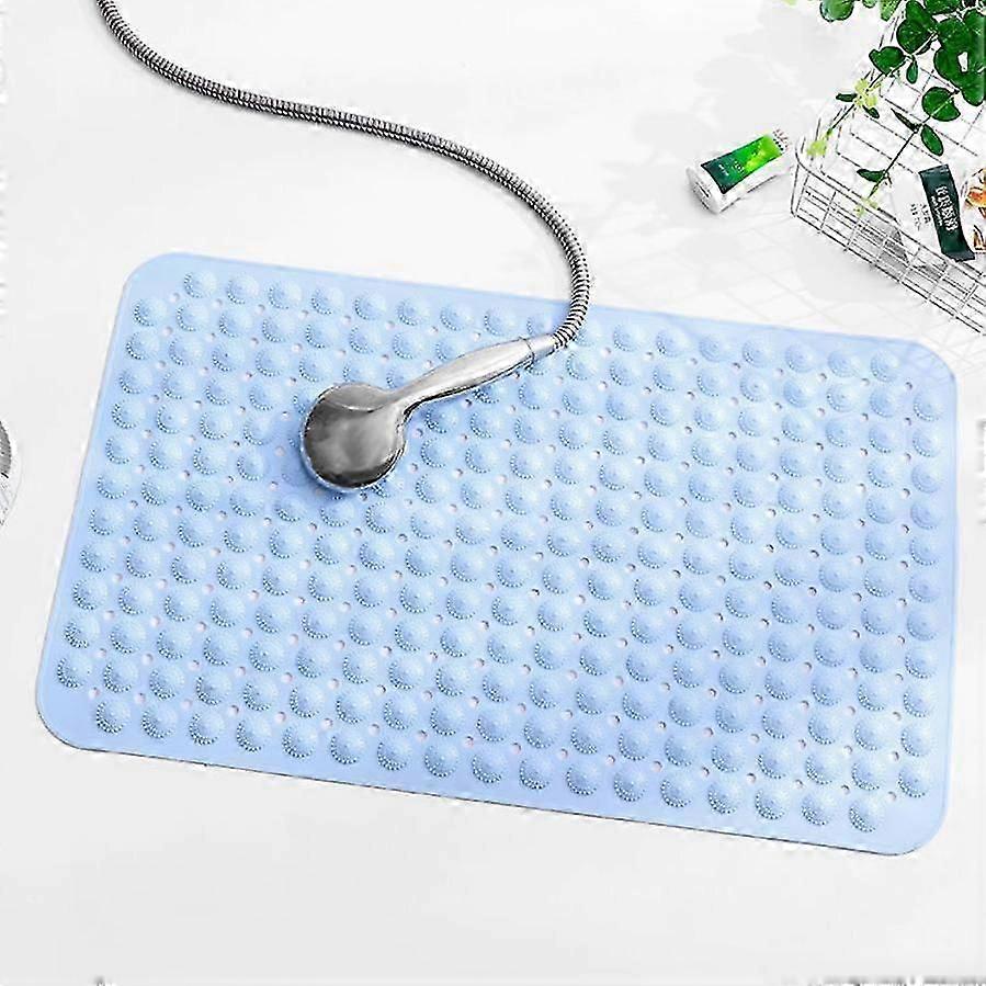 Odorless Bathroom Non-slip Mat Bath Shower Large Suction Cup Massage Foot Pad Sanitary Interval Water Floor Mat