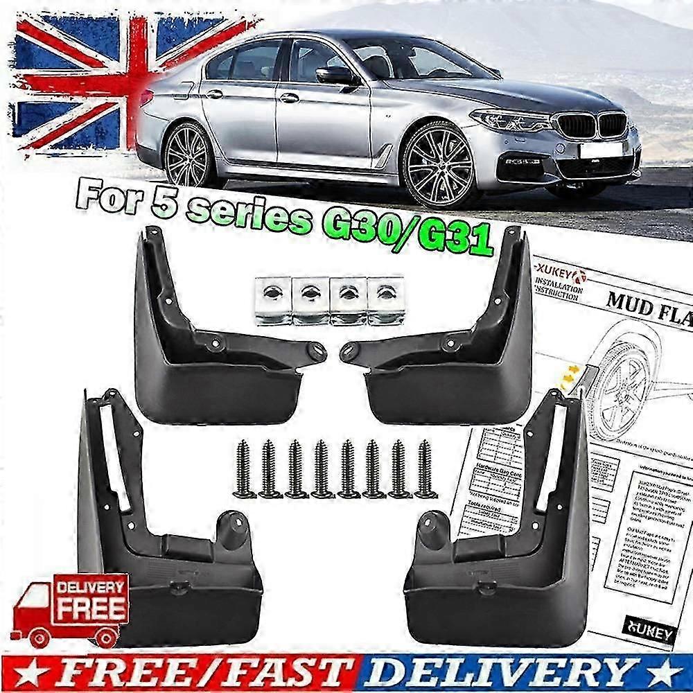 Applies to Suitable for BMW 5 Series G30 G31 Saloon Touring Set Mudguards Mud Flaps Splash Guards UK