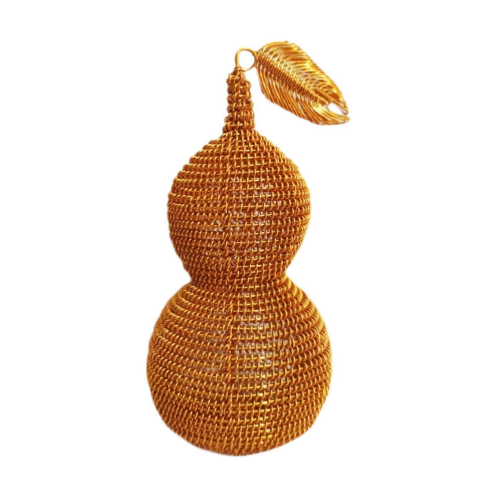 Gourd Statue Collectible Desk Feng Shui for Cabinet Housewarming Bookshelf