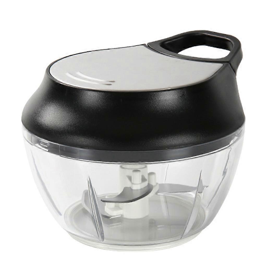 Manual Food Chopper Hand Held Vegetable Onion Blender Mincer Mixer Processor Meat Grinder