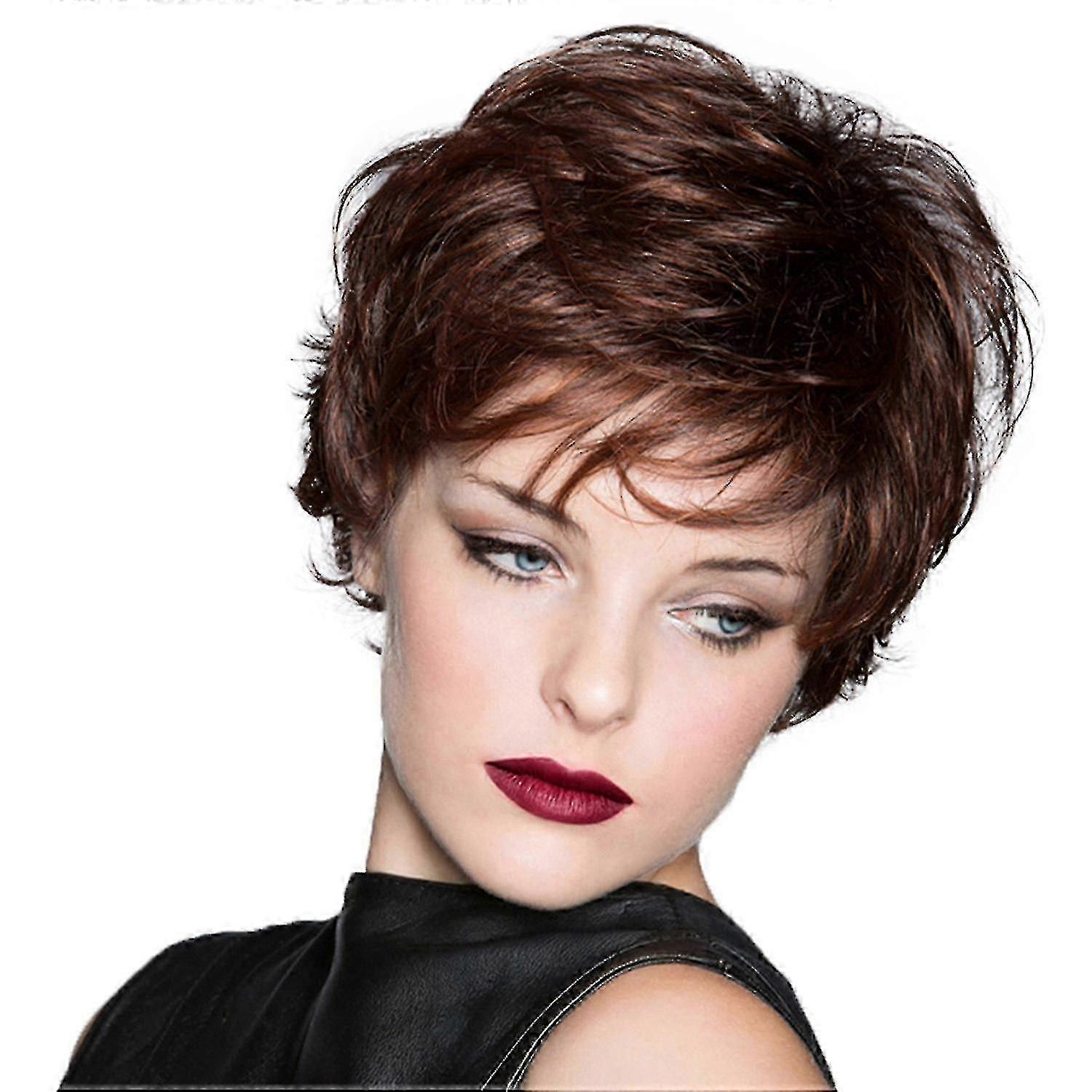 Wigs, Lace Wigs, White Wig Realistic Short Curly Hair