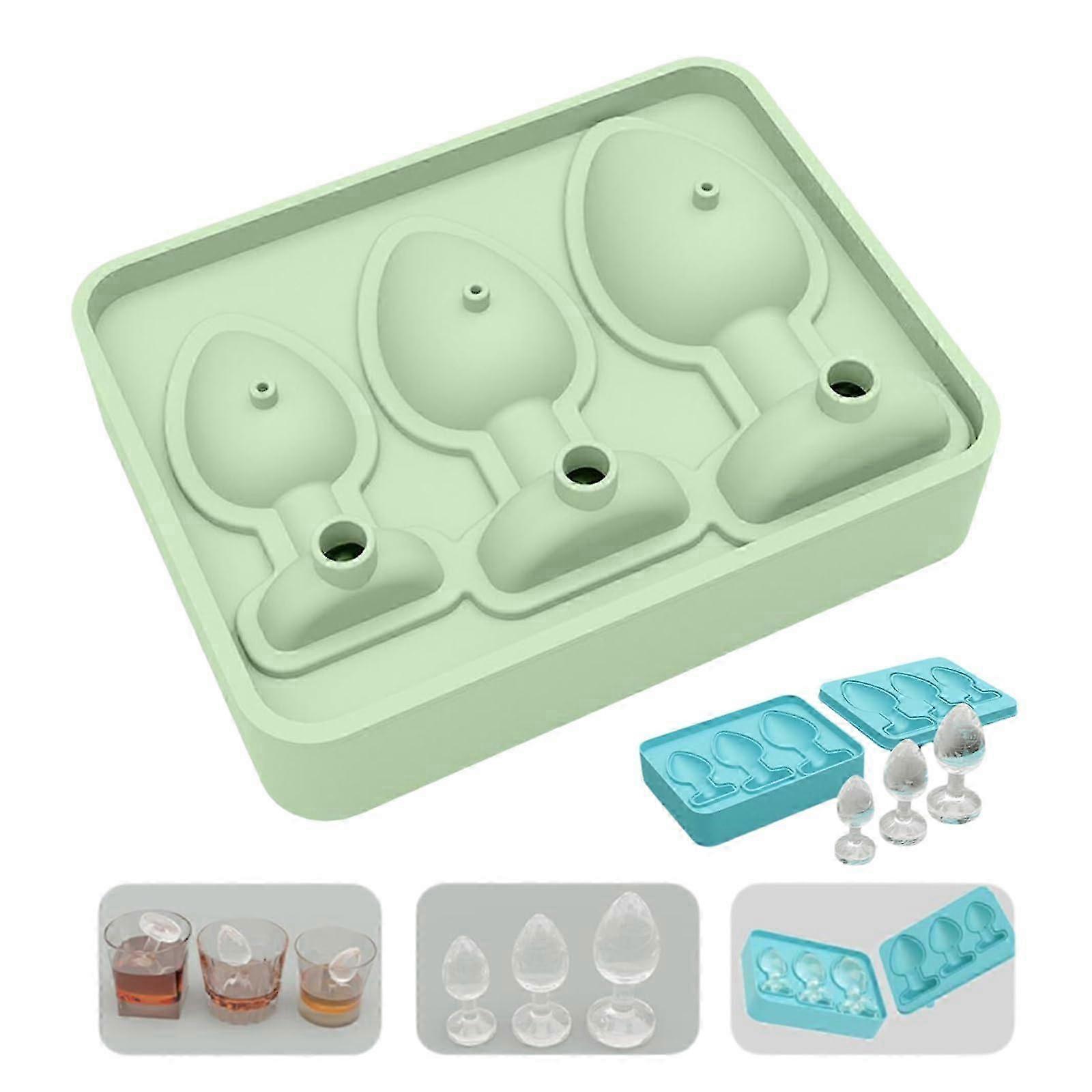 Silicone Ice Cube Mold with Lid - Multi-Functional Kitchen Tool for DIY Drinks