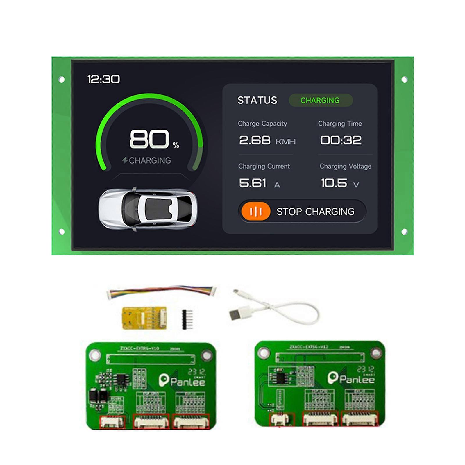 7In Touch Screen for ESP32-S3 Development Board 7'' Capacitive Display ESP32-S3R8 MCU RS485 Audio Expansion Board Option