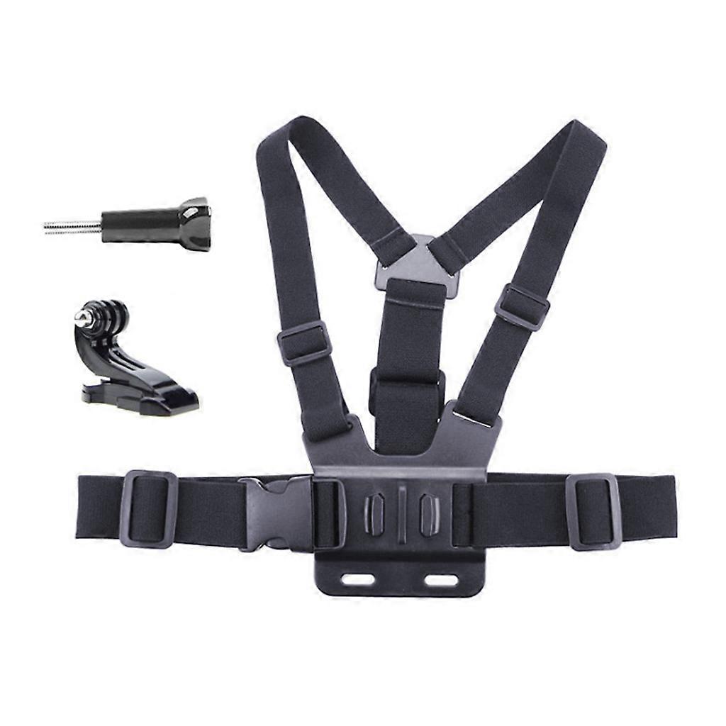 Chest Belt Strap Harness Mount Camera Headstrap Mount + Quick Clip for Go-pro Hero 4 Hero 3 Hero 3+ Hero 2 (Chest Strap)