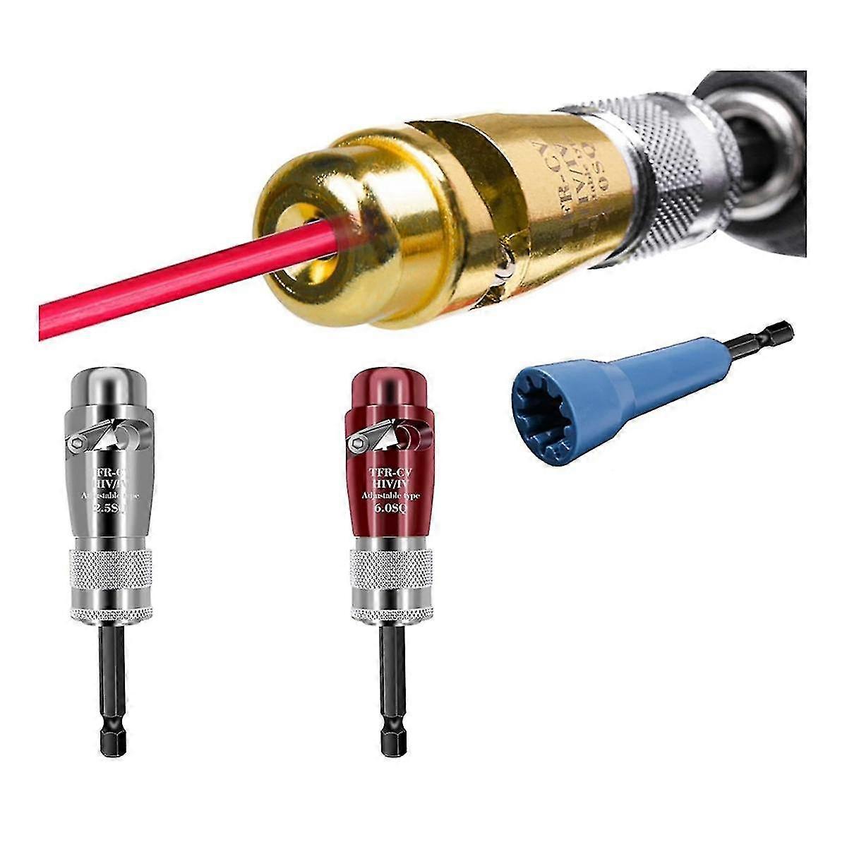 Wire Stripping Tools, Electric Wire Strippers for Drills, Wire Cutters for Drills, Quick Cable Stri