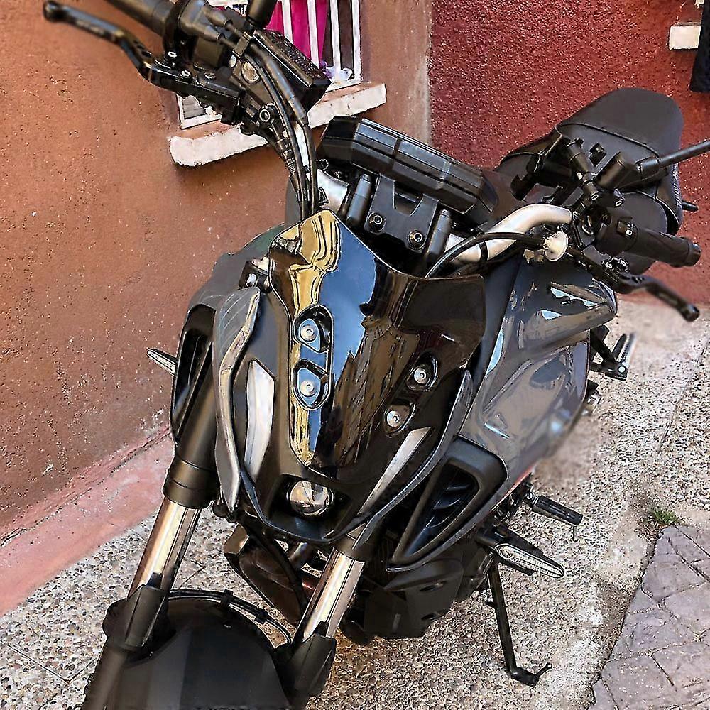 MT-07 Motorcycle Windshield Windscreen Protector Air Deflector Replacement