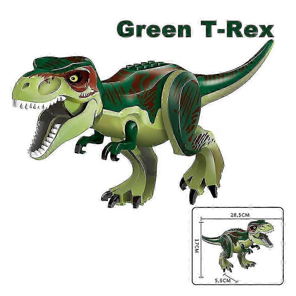 Jurassic T-rex Raptor Modular Construction Building Blocks Toy for Kids Aged 3-12