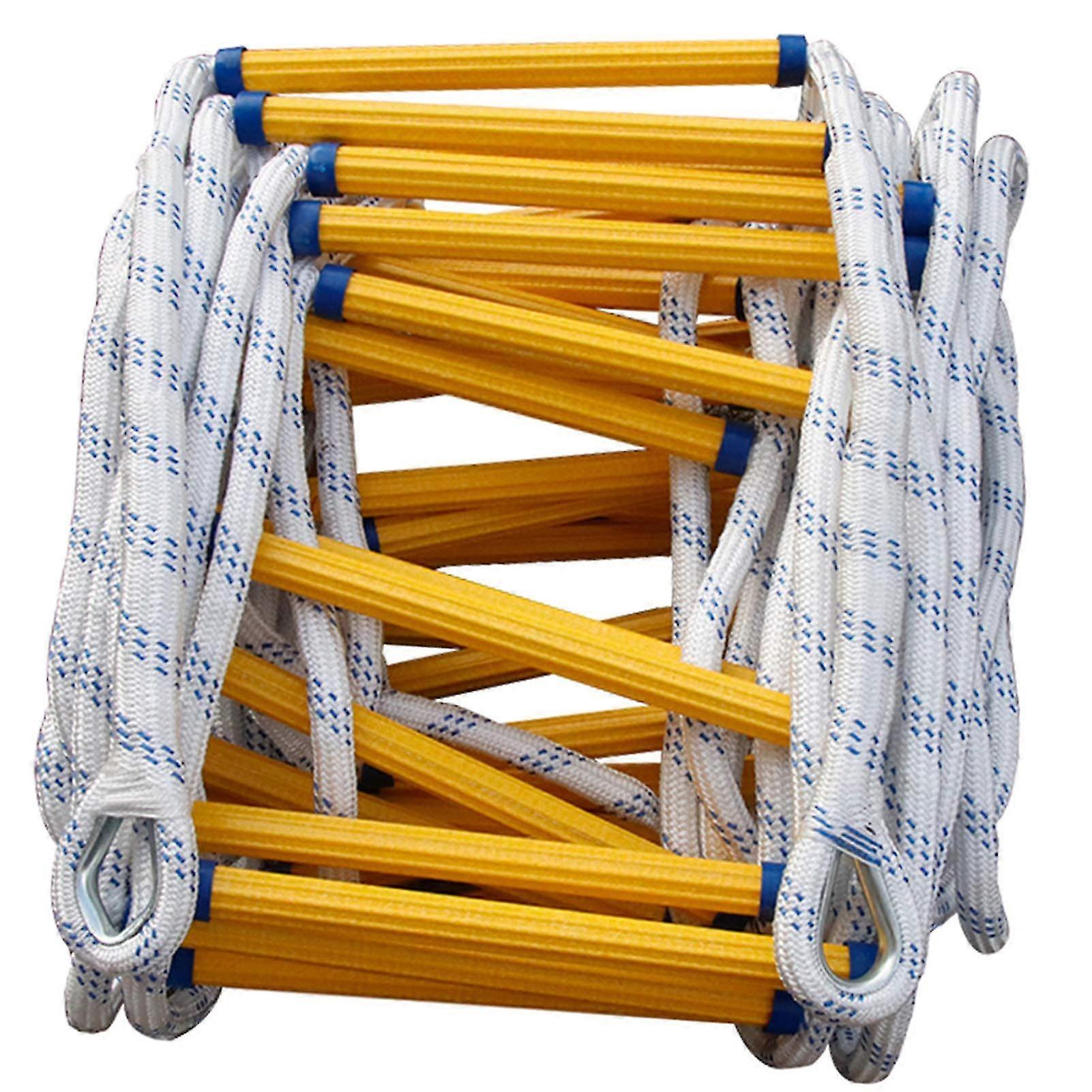 2025 绳梯、消防梯尼龙绳梯、防火逃生梯、应急消防梯/5M/98.4Ft