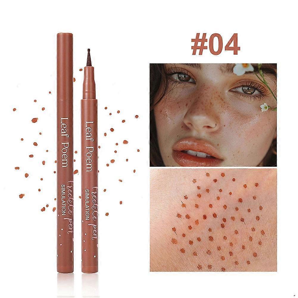 04#(D)$ Freckles pen simulated natural spot pen quick-drying waterproof not easy to fade freckles 1.8g