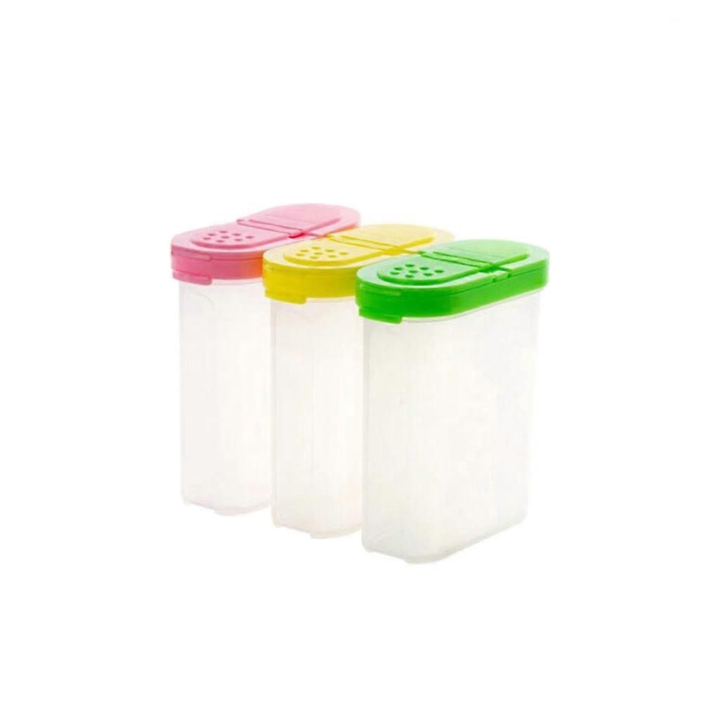 Sealed Condiment Containers for Kitchen Spices with User Friendly Design