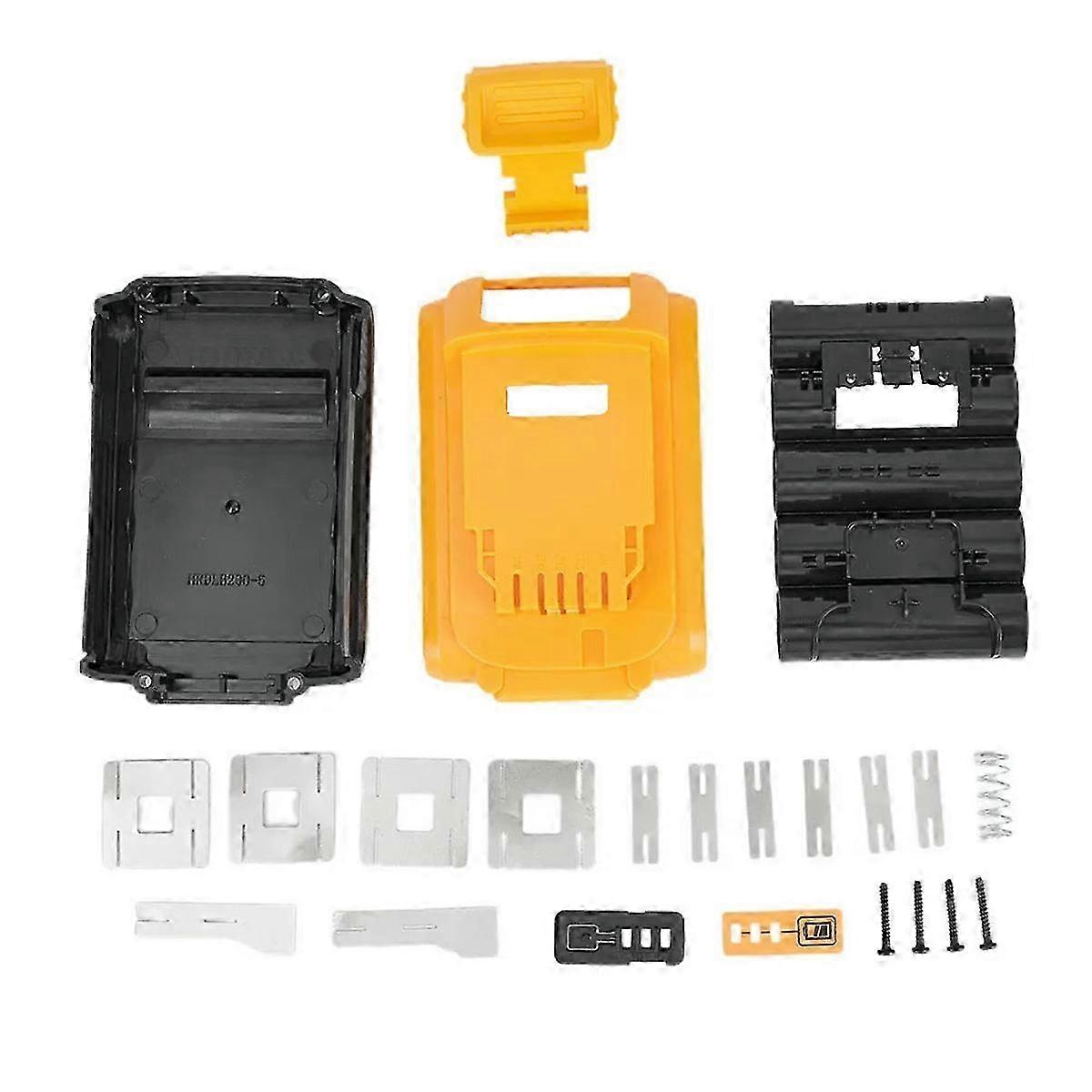 Li-Ion Battery Plastic Case Replacement for DeWalts 20V DCB201 Power Shell Housing Case Part