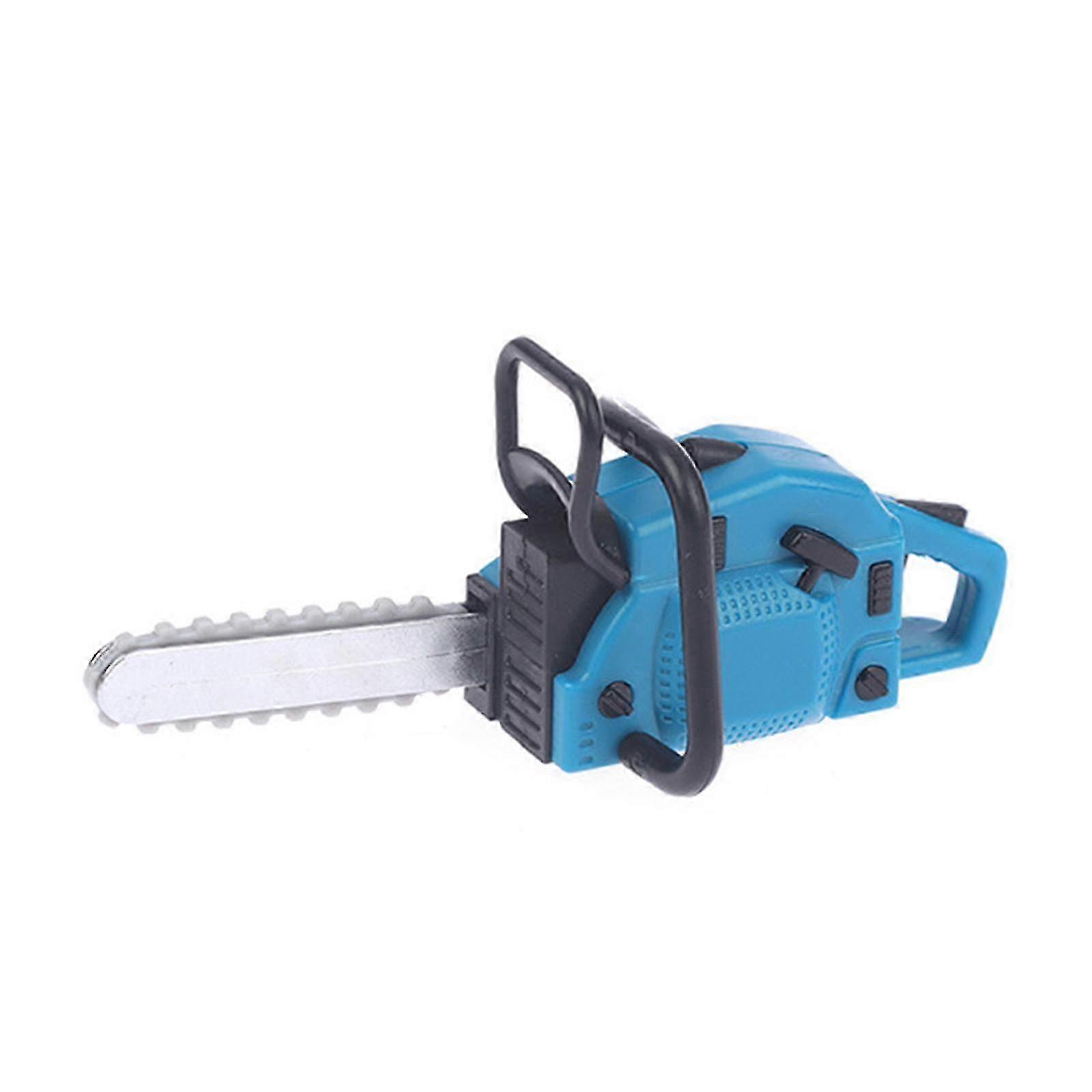 2025 Tondeuse à gazon miniature / tronçonneuse pour maisons de poupées 1/12 Tondeuse à gazon à l’échelle en plastique Maisons de poupées de collection Accessoires de meubles Jaune 1