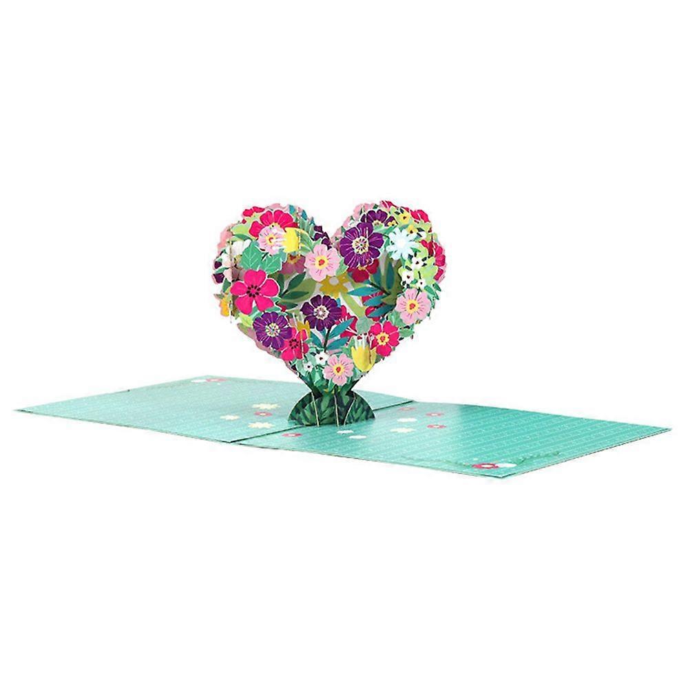 يوم الأم للطي بطاقات المعايدة 3D ورقة نحت بطاقات زهرة للأم