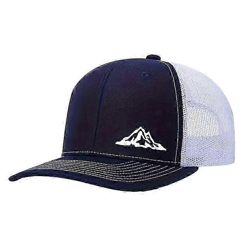 Mesh Hat Unisex Summer Printed Small Mountain Baseball Cap
