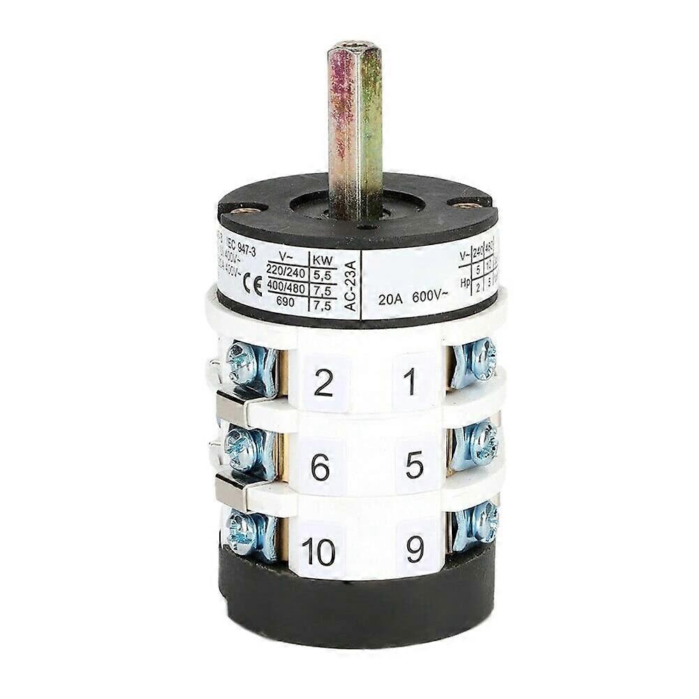 Tyre Changer Motor Forward Reverse Switch Foot Pedal 20A 220V 380V White Heavy-Duty Control for Workshop Use