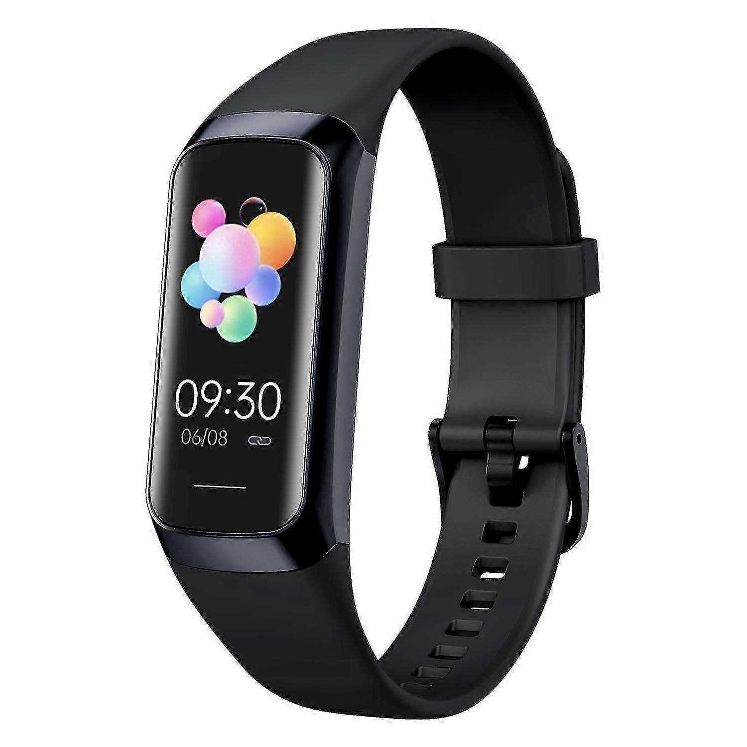 C60 Fitness Tracker 1.1 "AMOLED HD GPS Smart Watch Frequenza cardiaca Pressione sanguigna SpO2 Sleep Monitor Fitness Band