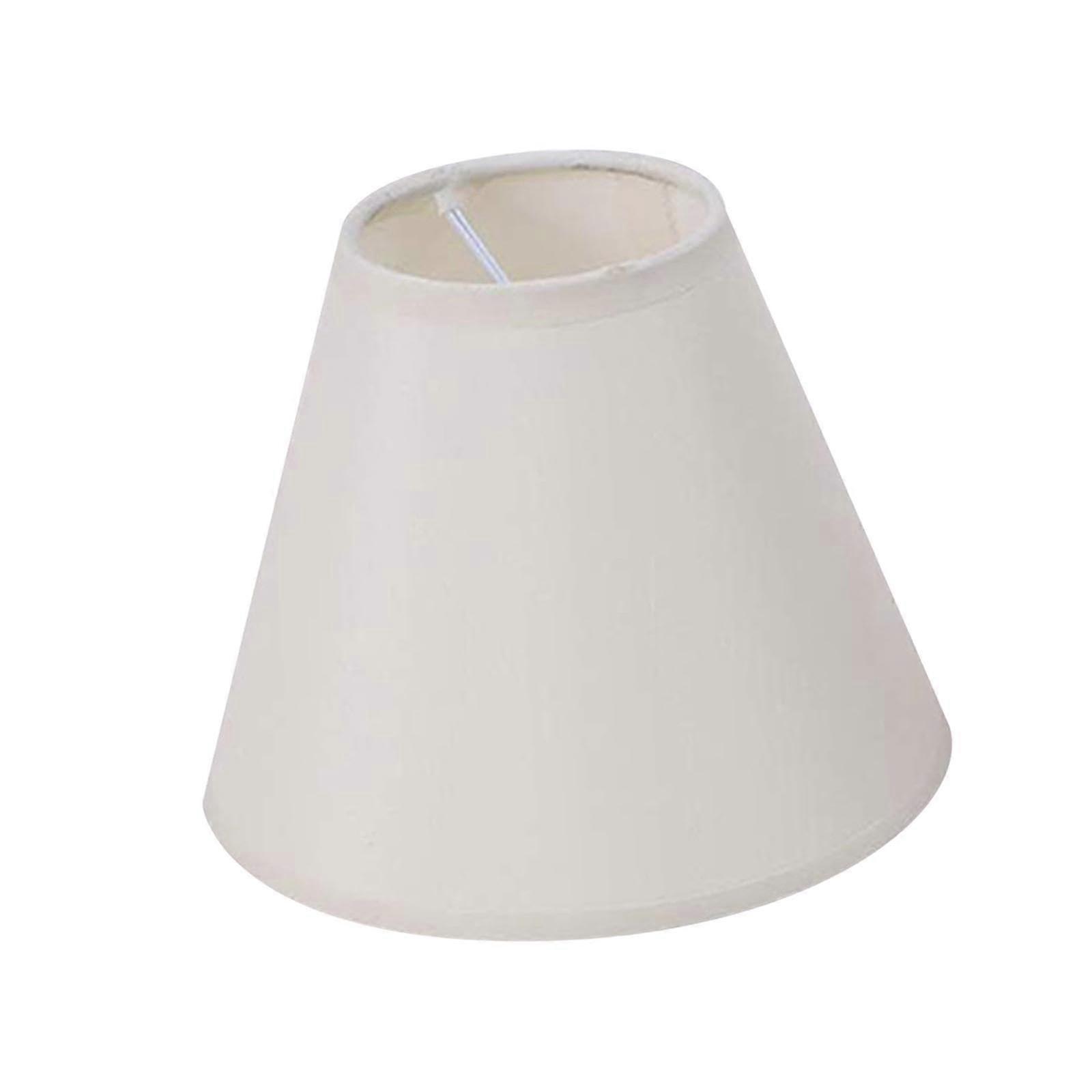 Lampshade Fabric Floor Lamp Shade - Replacement Cover, Rustic White, Farmhouse Bar Dorm, Chandelier Wall Lamps