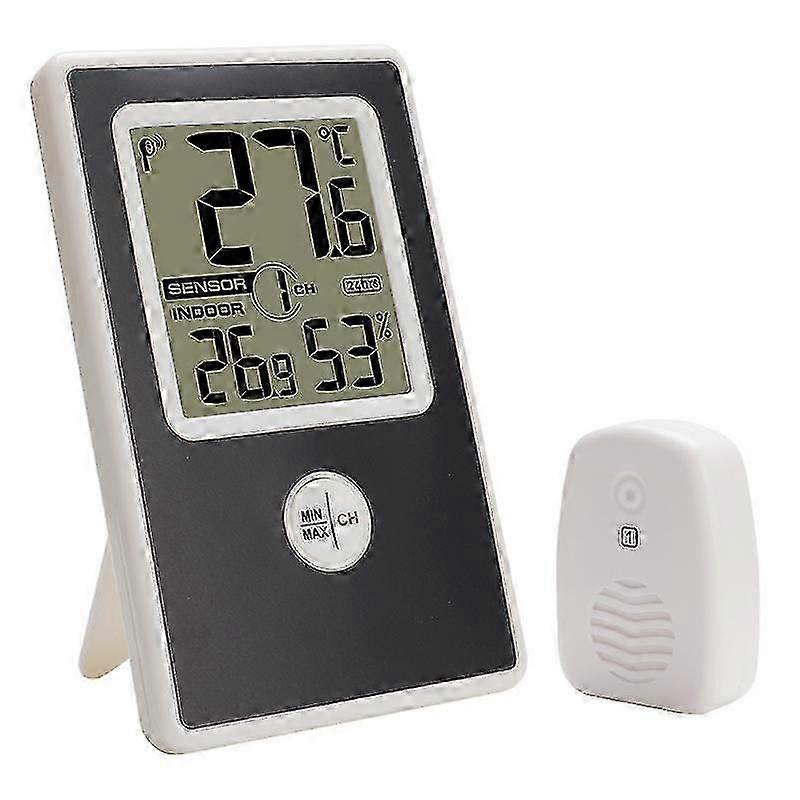 Wireless Indoor Outdoor Temperature Humidity Meter Household Digital Display Intelligent Temperature Meter