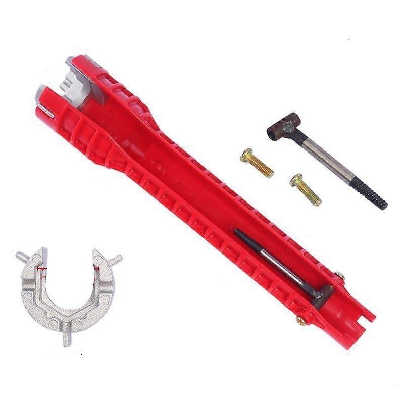 Faucet  Basin Fitter Multipurpose Key Plumbing Tool (6 in 1)