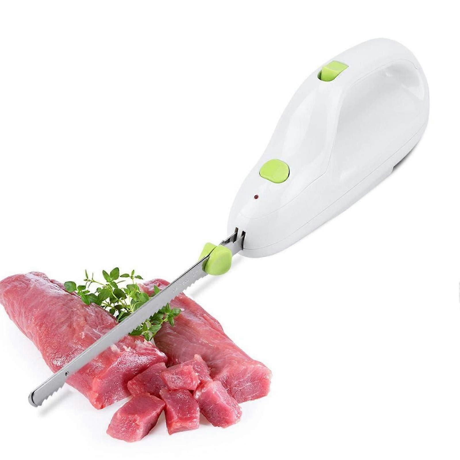 Cuchillo eléctrico para carne, pan, queso, verduras, frutas