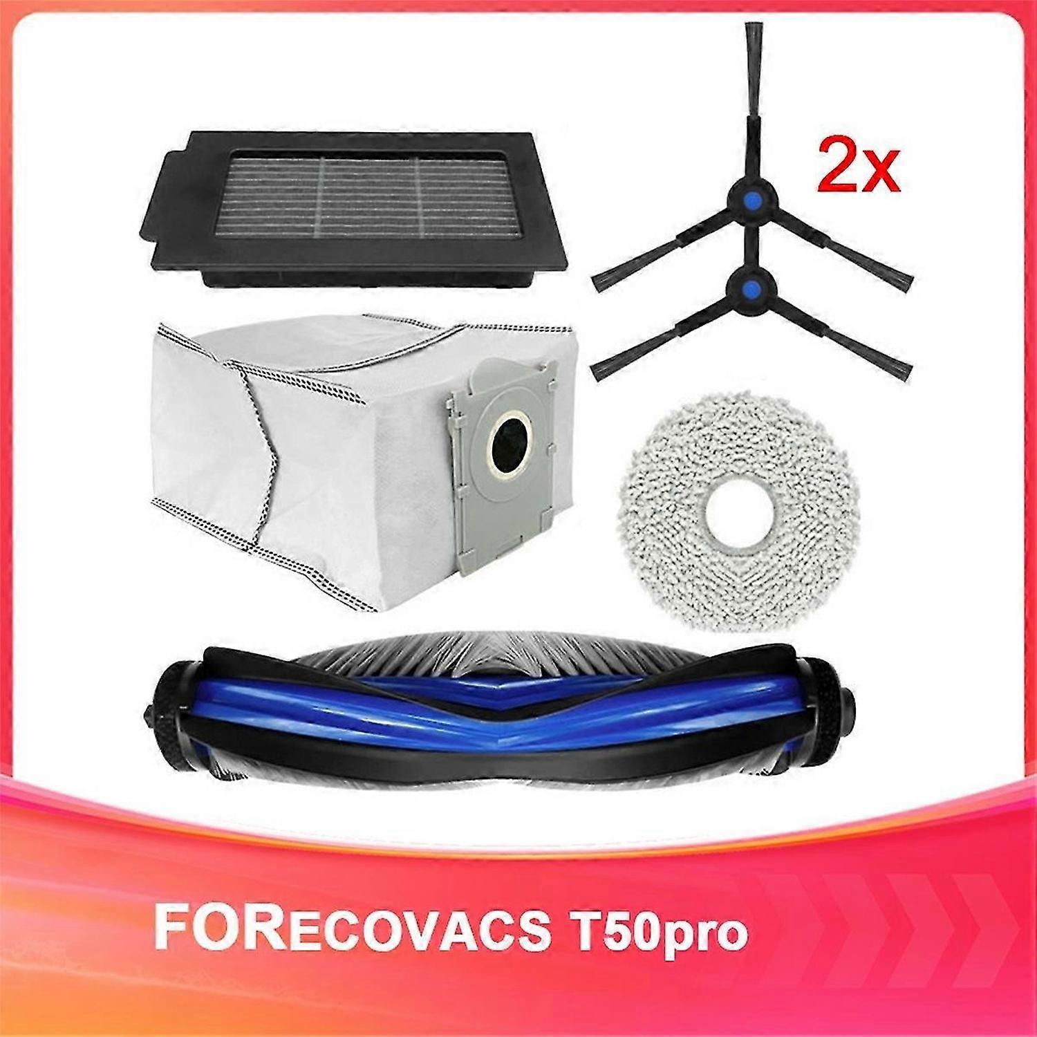 For ECOVACS T50pro Replacement Consumables Sweeper Consumables