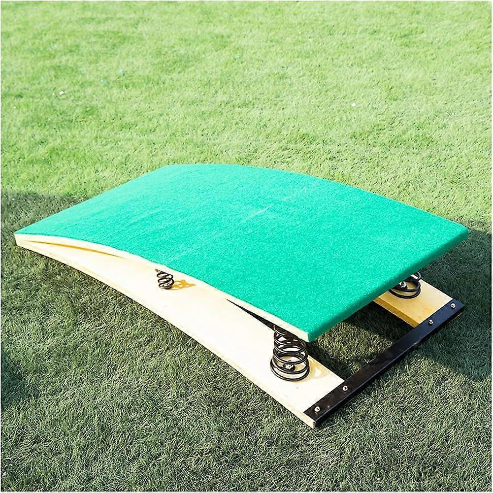 4 Springs Gymnastics Vaulting Board, Performance Springboard, 80 kg Load Capacity