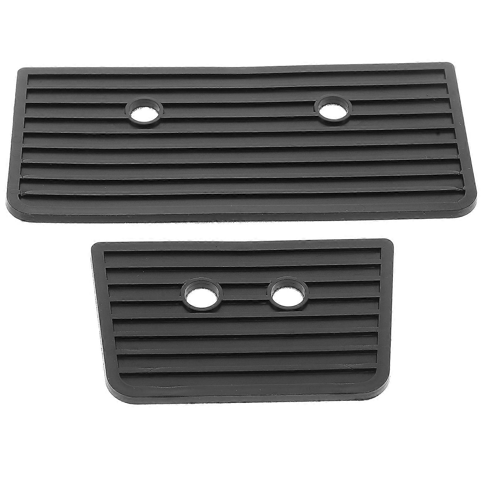 Here's a refined product description for **2pcs Drum Pedal Guards With Antislip Design Durable Rubber Non Slip Pads for Drums Secure Footing for