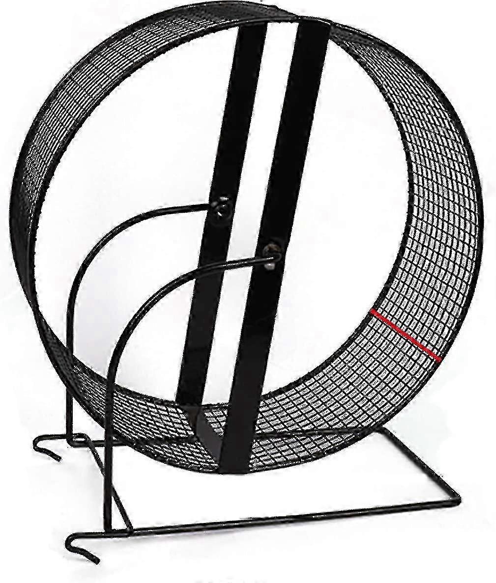 Metallihamsteripyörä jalustalla hiljainen kehruu hamsterin pyörä hiljainen juoksukuntopyörä helppo