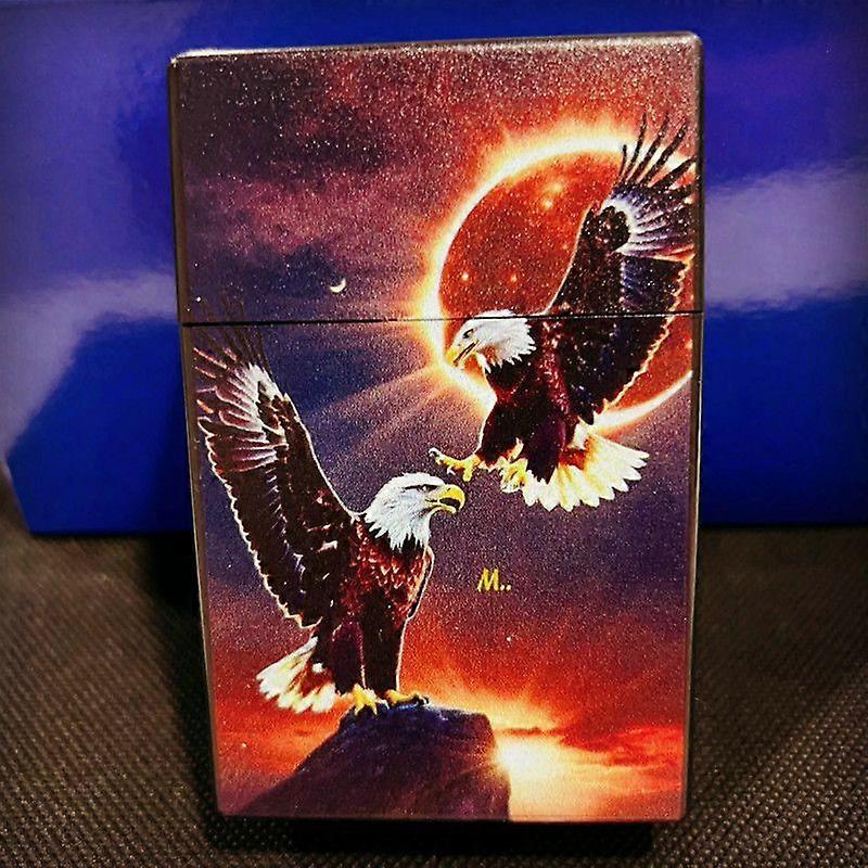 Cross-Border Hot Selling Cigarette Box Thick Box 20 Pcs Clamshell Automatic Pop-Up Soft Box Hard Box Universal Cigarette Case