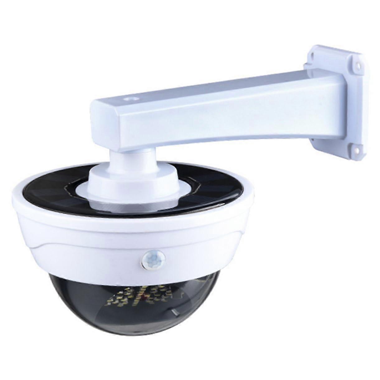LED Solar Surveillance Light with Motion Sensor and AntiTheft Protection, Simulated for Garden and Outdoor Use, with