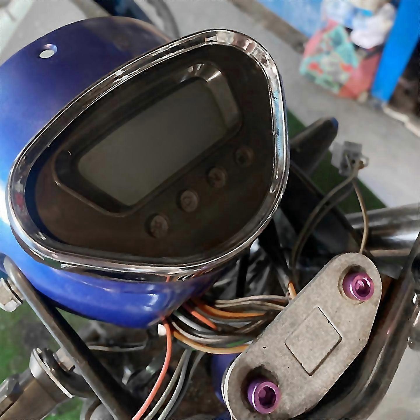 For Motorcycle Speedometer Odometer Compatible For 70 Digital Meter