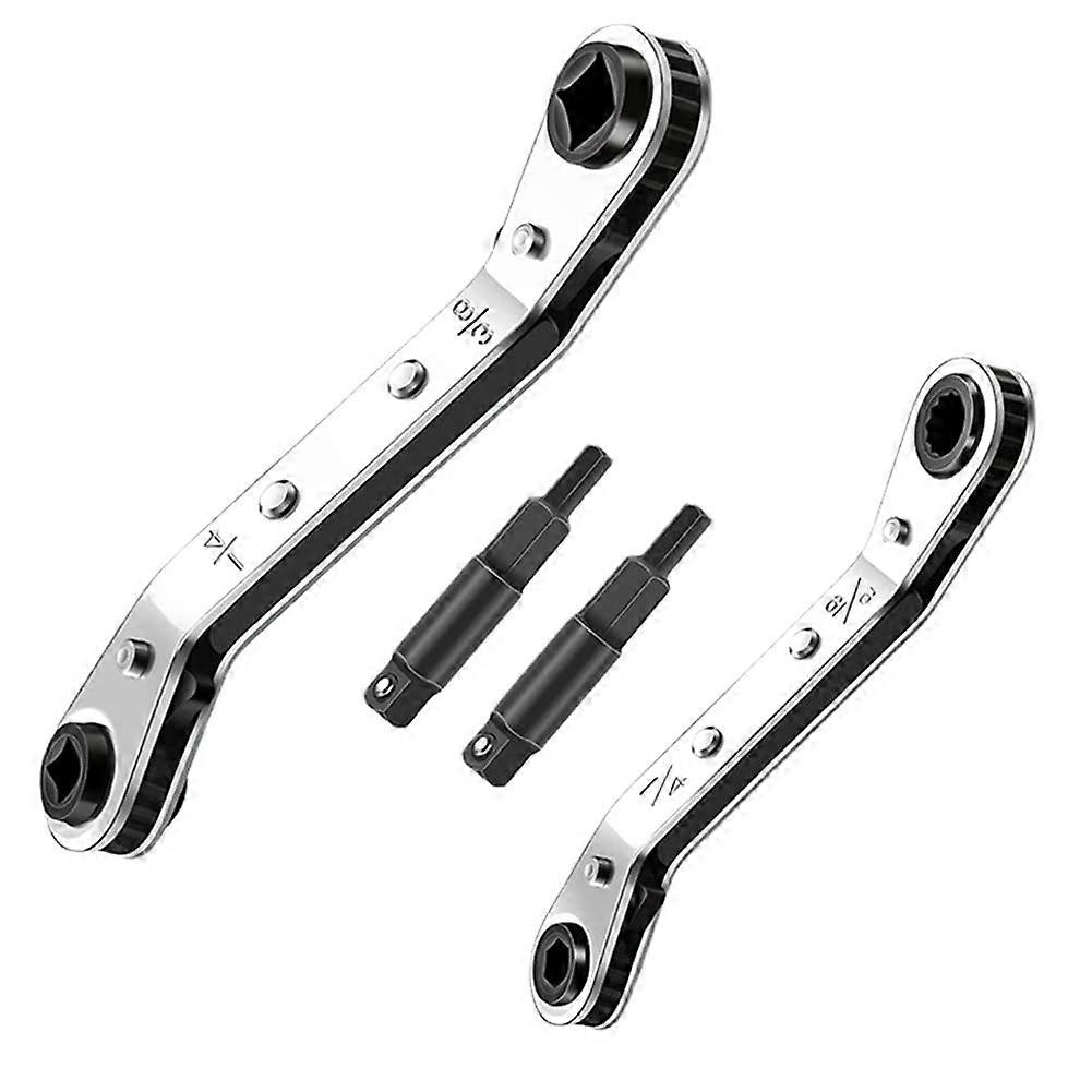 HVAC Maintenance Key Tool Set for Air Conditioning Rachenschlüssel, Compatible with Air Cooling Equipment