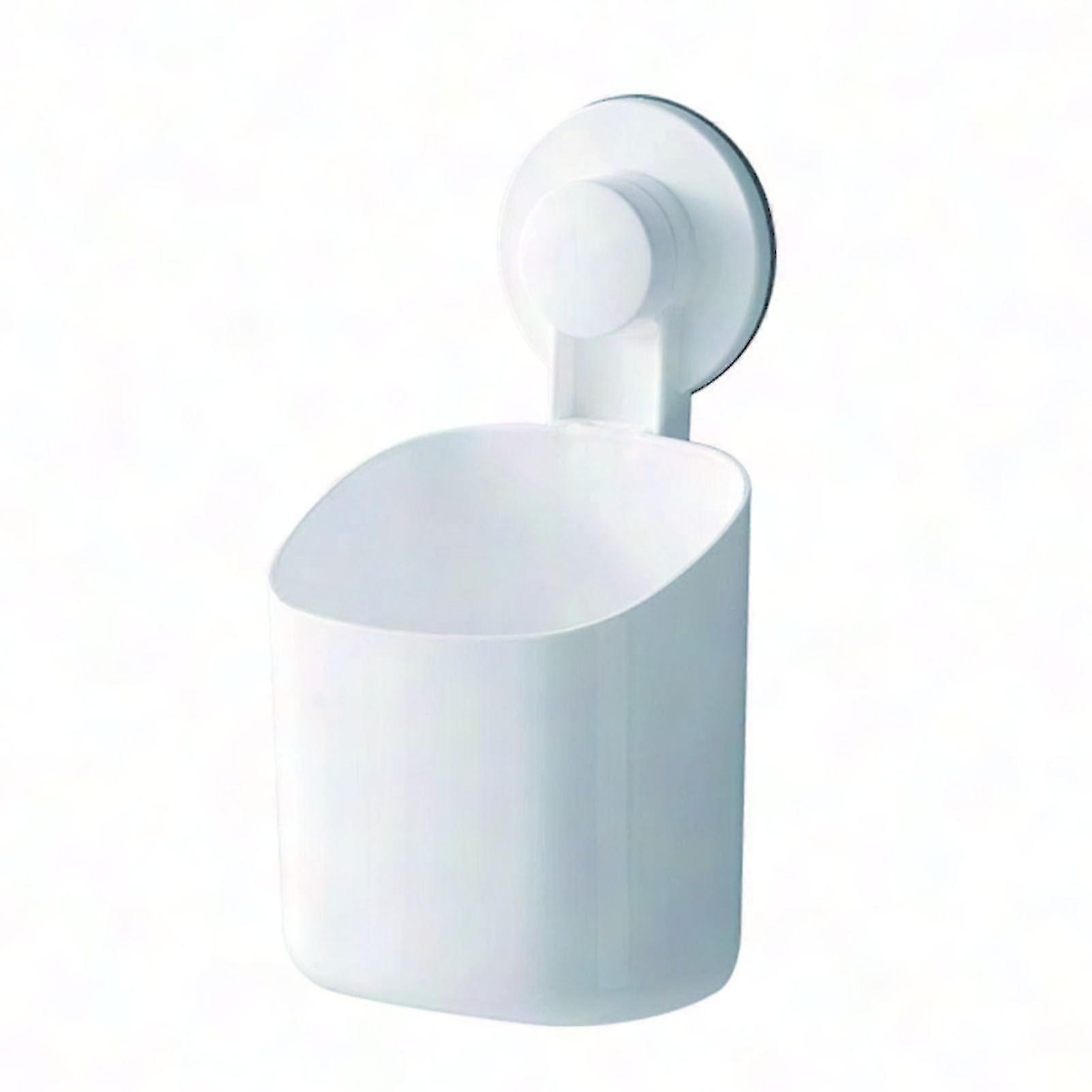 Plastic Toothbrush Holder for Bathroom with Suction Cup