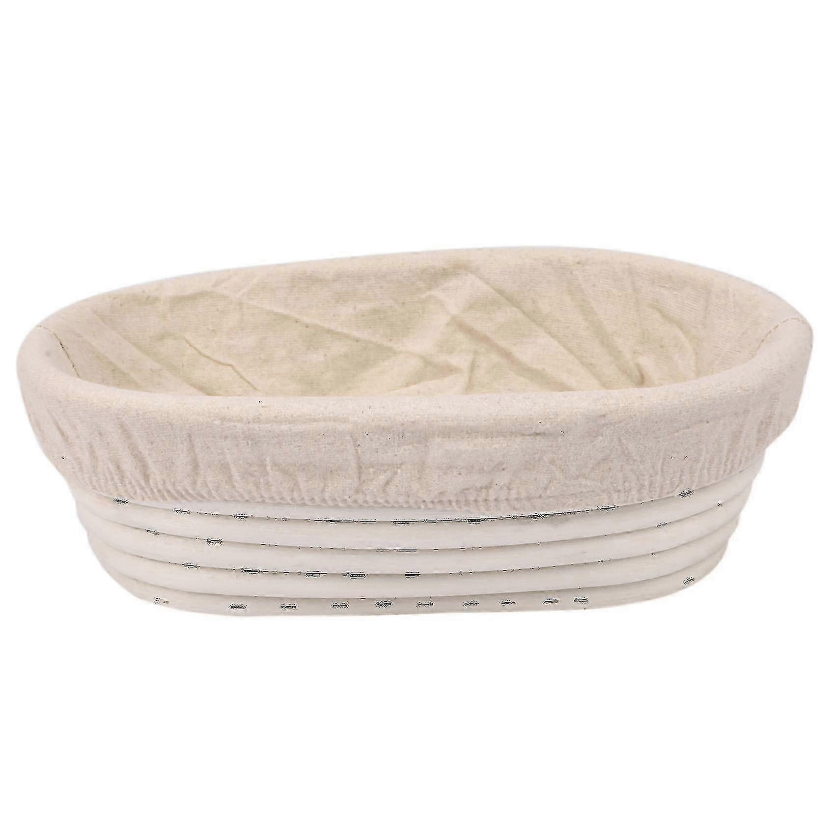 25cm Oval Rattan Bread Proofing Liner Basket, Durable