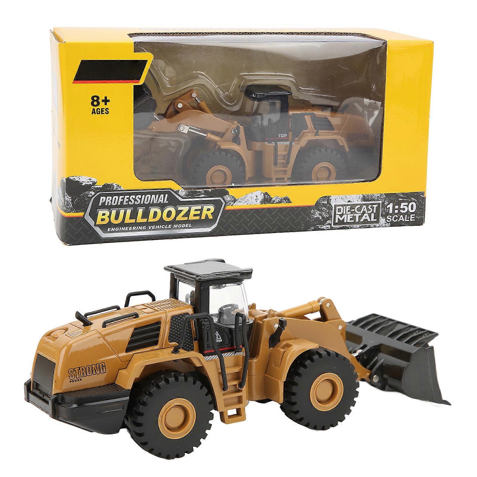 1:50 Static Front End Model Loader Alloy Construction Vehicles Toys for Kids Adults