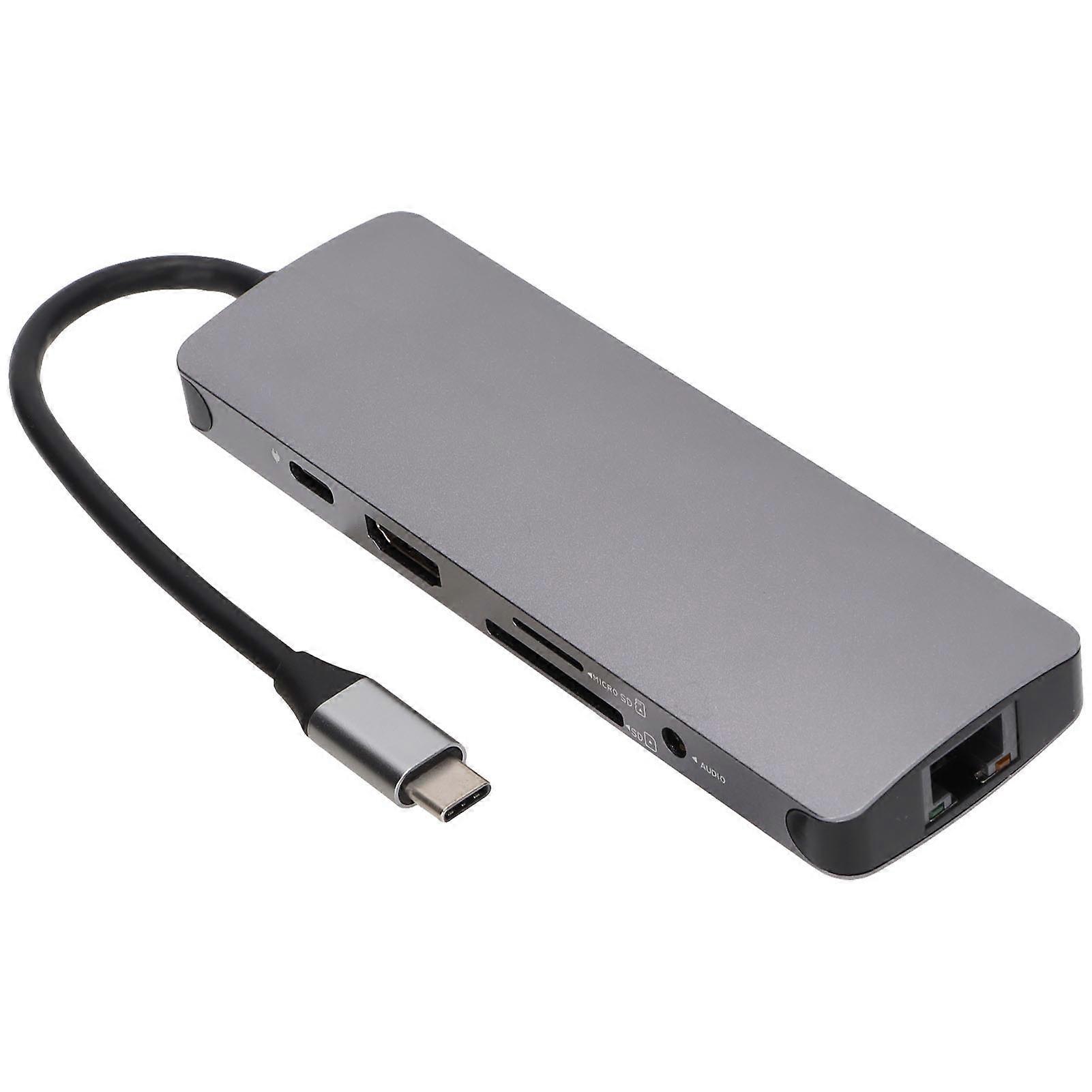 Multifunctional 9 in 1 Fast Transmission Heat Dissipation High Definition Multimedia Interface Hub