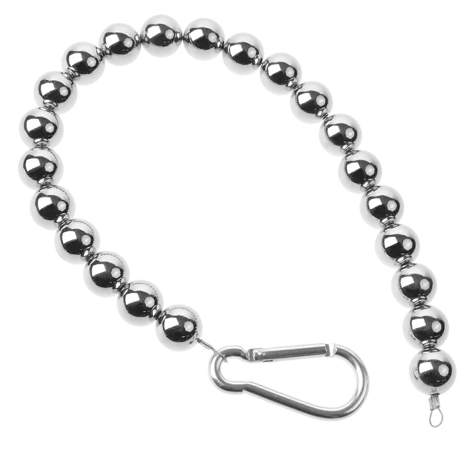 Beaded Flag Retainer Ring Windproof Guide Chain for Flagpole – Durable, Easy Installation, Sturdy Support for Hanging Flags