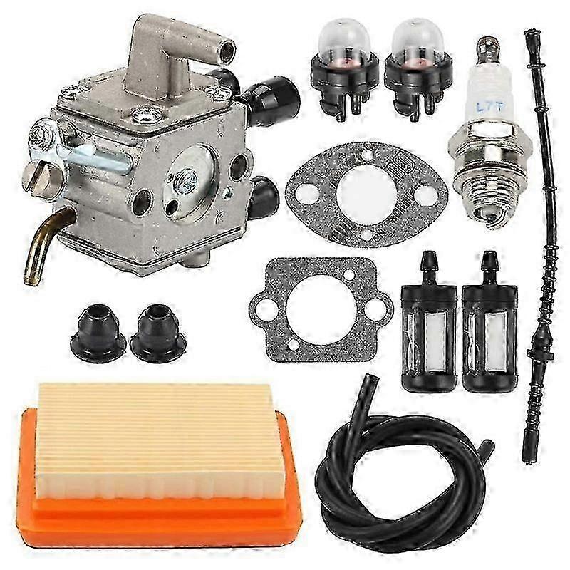 Carburetor Air Filter Bulb Fuel Repower Kit fit for Stihl FS120 FS200 FS250 FS300 FS350 FR450 String Trimmer js