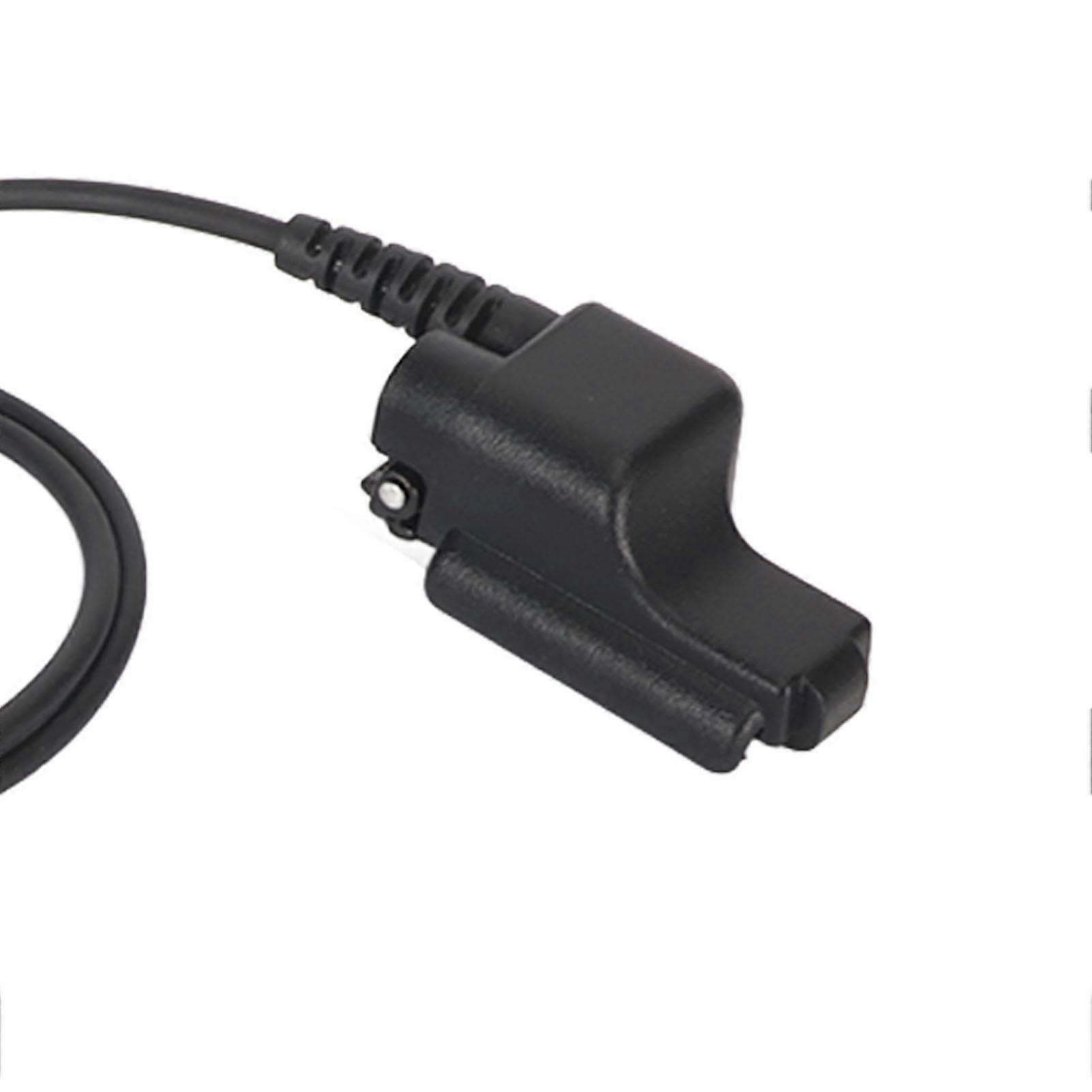 PTT Headset Adapter Dual Speakers Push to Talk Adapter Replacement for Motorola HT1000 JT1000 MT2000 MTS2000 MT6000