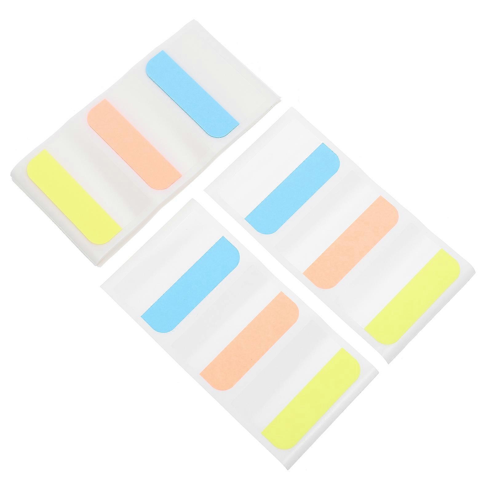 360pcs Sticky Tabs Page Markers Adhesive Memo Pads for Office Repositionable Labels