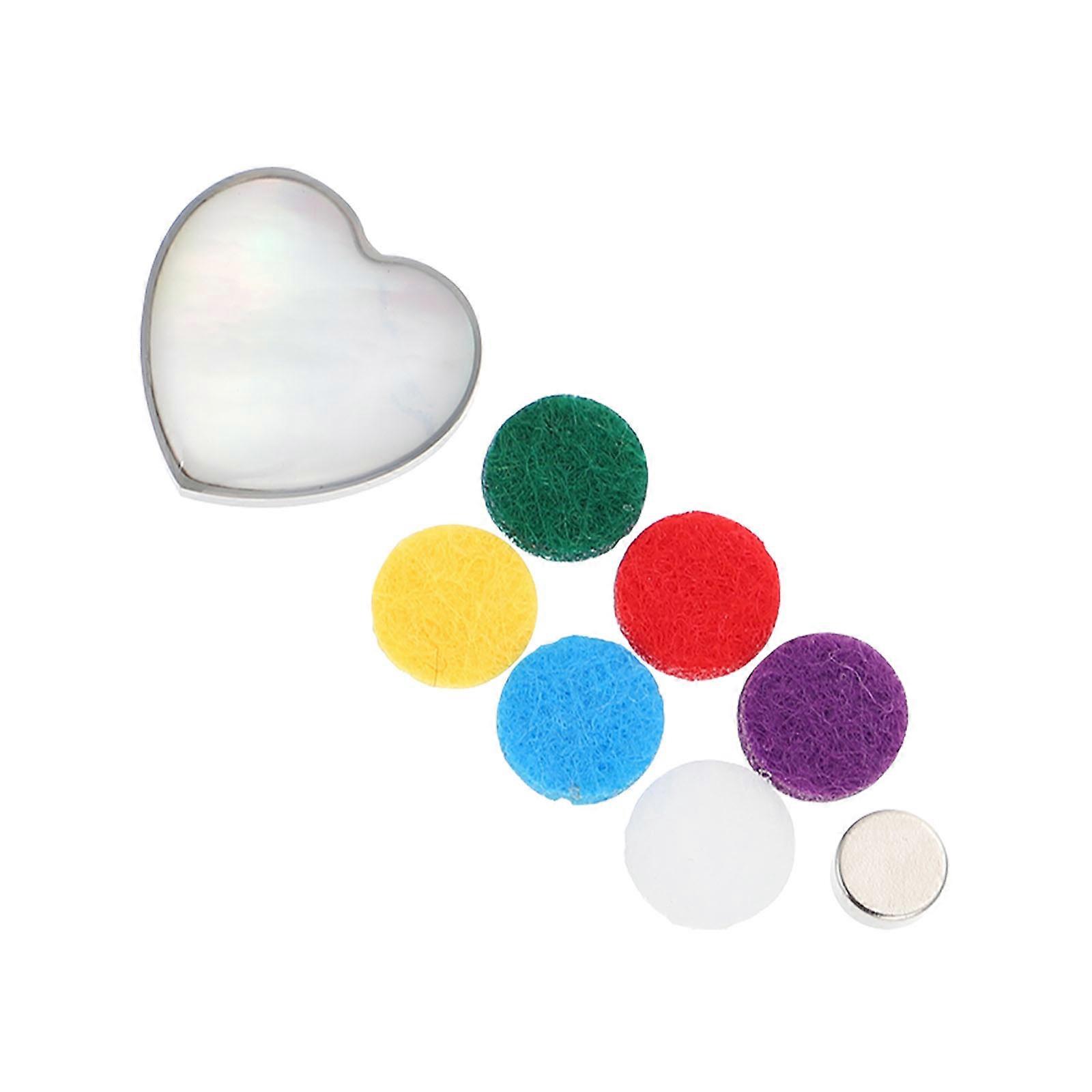 Portable Essential Oil Clip Diffuser Clip Home Use Adults 0.8×0.8×0.6in 316L Stainless Steel 1Set