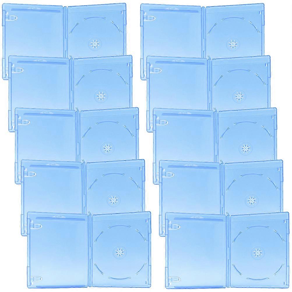 Cd Holder Single Cd Jewel Case Scratch Protection Storage Suitable For Travel 10Pcs