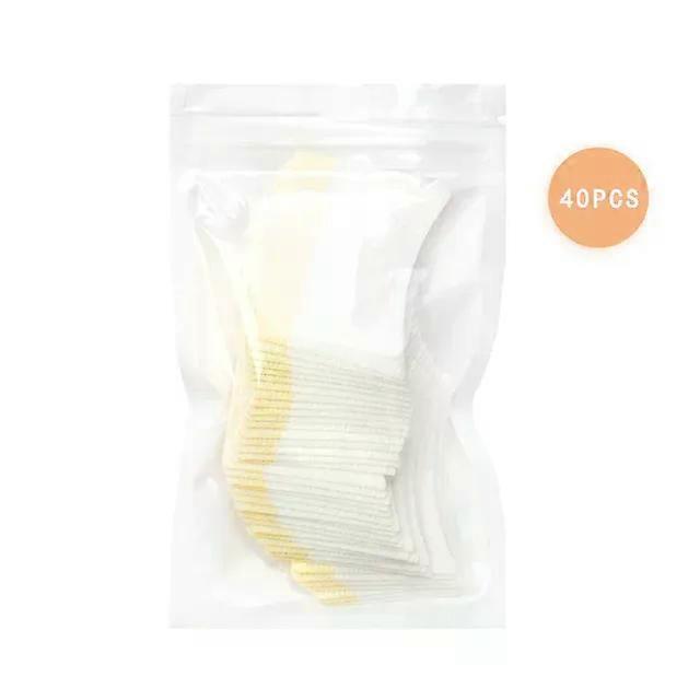 Bureau 40 Pcs Jetable Coton Cils Patch Autocollant Pour Enlever Faux Cils Yeux Coussinets Patch Extension de Cils Outils De Maquillage