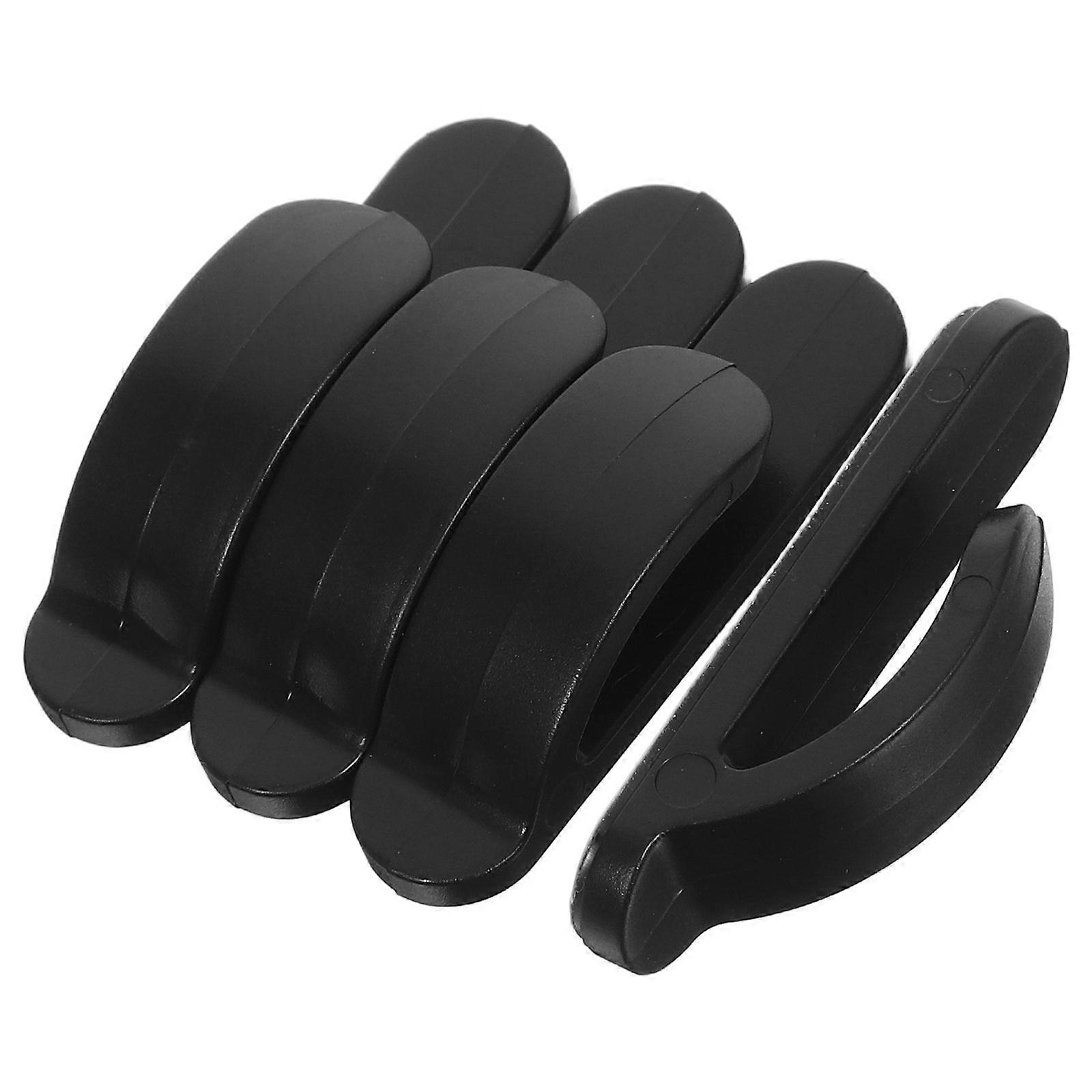 Car Hanger Hook Vehicle Accessories ABS 4 x 1.3 x 1cm Space-Saving 4Set