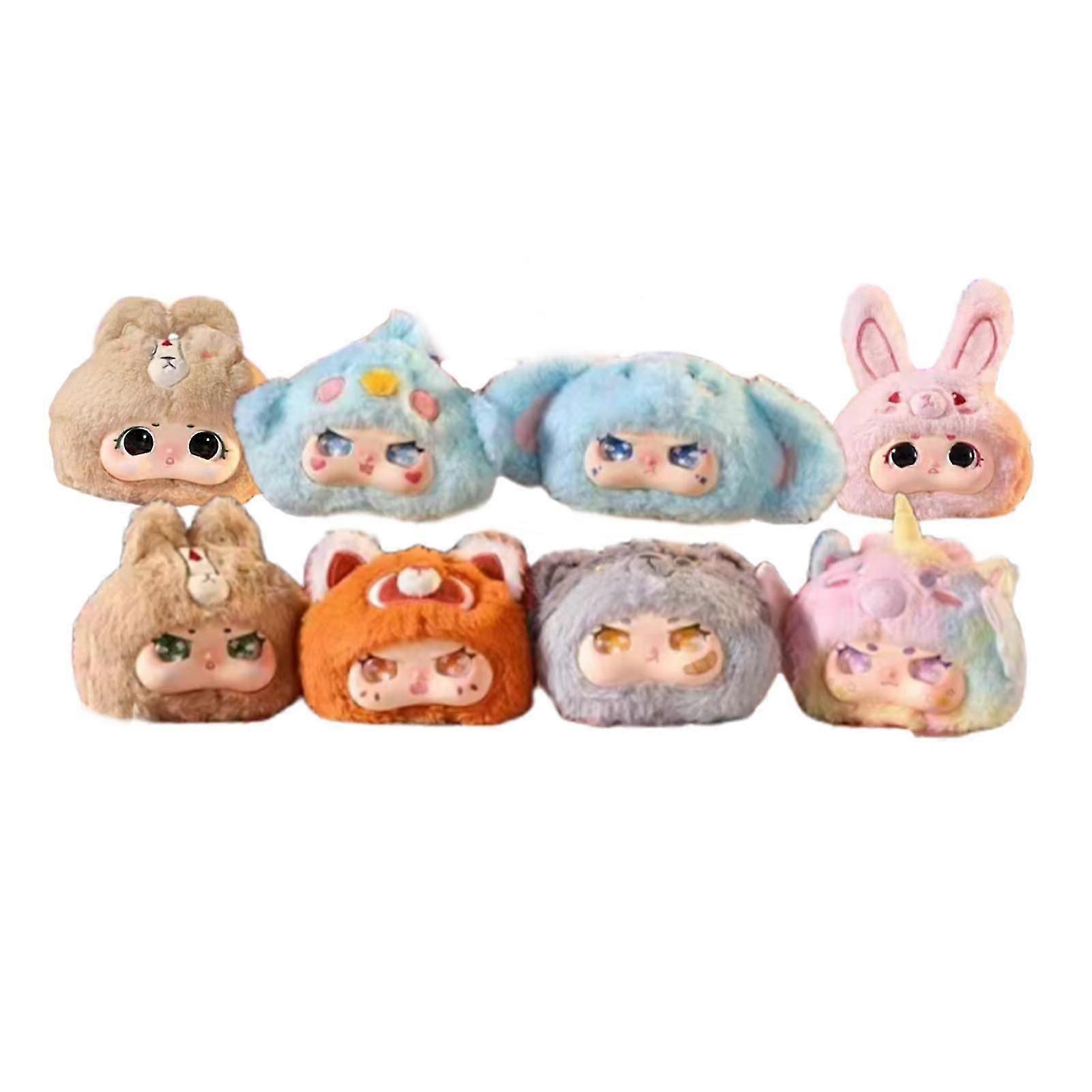 8x Plush Doll Random 3 Year Old Surprise Boxes for Bedroom Home Adults