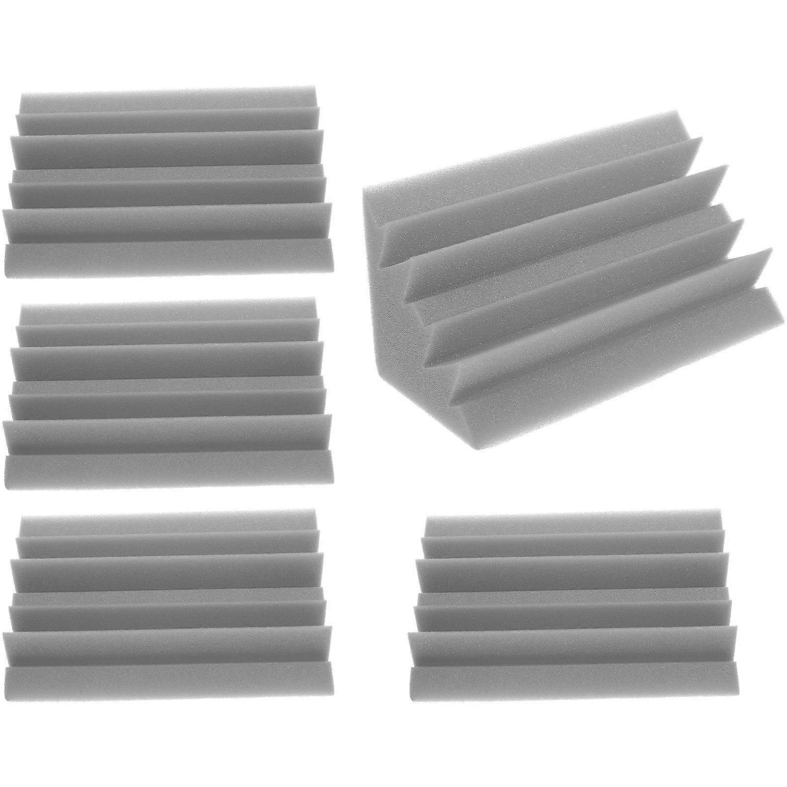 Damping Sound-Absorbing Panel Muffling Wedge 12x12x24cm Vloggers 5Pcs