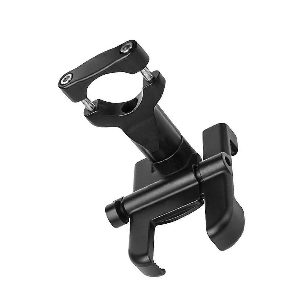 Durable Aluminium Alloy Bike Phone Holder for Storage Use with Wide Application Black 3.5x1.8 Inches