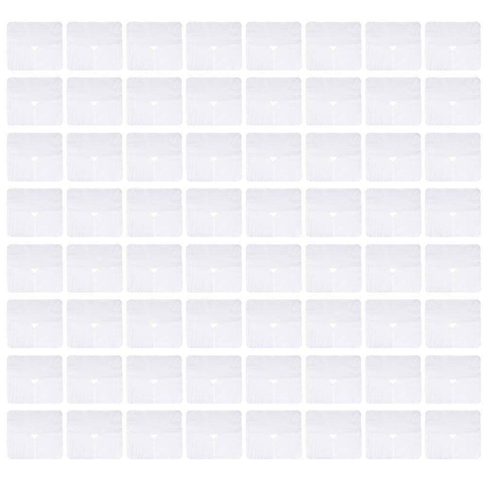 Headrest Covers Professional Ergonomic -shaped Massage Table Face Cushions for Home 100Pcs