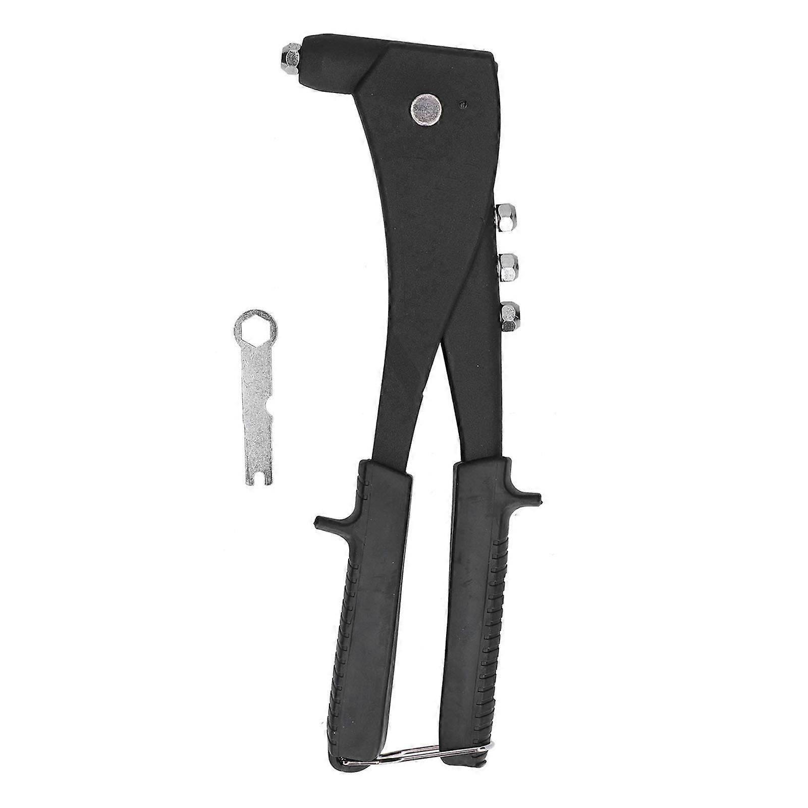 Rivet Gun Hand Riveter Manual Riveting Tool Portable Set Kit for 3/32in 1/8in 5/32in 3/16in